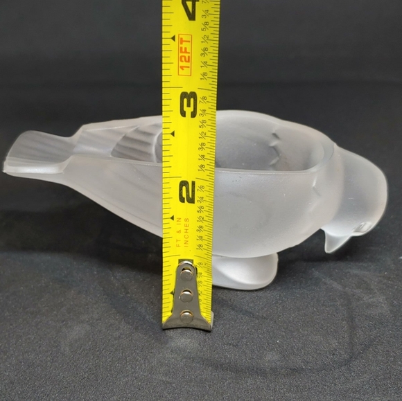 Vtg Cristal de Sevres Open Salt Cellar bird - Picture 3 of 9